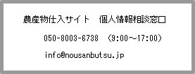 問い合せ先